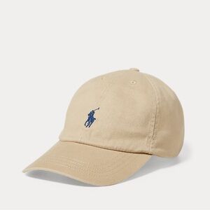 Ralph Lauren The Iconic Cotton Chino Logo Pony Ball Cap
